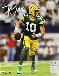 JORDAN LOVE SIGNED PACKERS 8X10 PHOTO #1 -