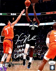 KHRIS MIDDLETON SIGNED 8X10 BUCKS PHOTO #4 W/ SCRIPT - JSA