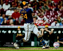 AVISAIL GARCIA SIGNED 8X10 BREWERS PHOTO #4