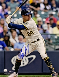 AVISAIL GARCIA SIGNED BREWERS 16X20 PHOTO #3 - JSA