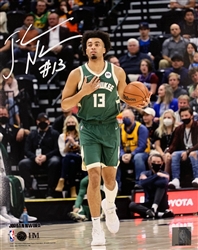 JORDAN NWORA SIGNED 8X10 BUCKS PHOTO #1