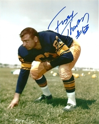 FUZZY THURSTON SIGNED 8X10 PACKERS PHOTO #8