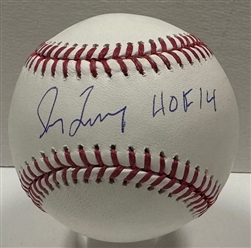 GREG MADDUX SIGNED OFFICIAL MLB BASEBALL W/ HOF '14 - BRAVES - BAS