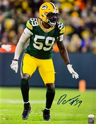 DEVONDRE CAMPBELL SIGNED 16X20 PACKERS PHOTO #1 - JSA