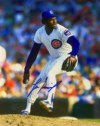 LEE SMITH SIGNED 8X10 CUBS PHOTO #1
