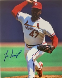 LEE SMITH SIGNED 8X10 CARDINALS PHOTO #1