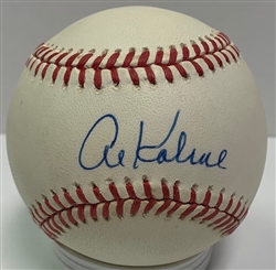 AL KALINE (D) SIGNED OFFICIAL AL BASEBALL #2 - TIGERS - JSA