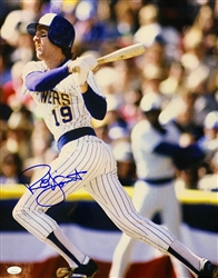 ROBIN YOUNT SIGNED 16X20 BREWERS PHOTO #11 - JSA