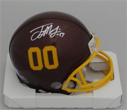 TERRY McLAURIN SIGNED WASHINGTON COMMANDERS MINI HELMET - BAS