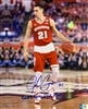 JOSH GASSER SIGNED 16X20 WI BADGERS PHOTO #2 W/ SCRIPT