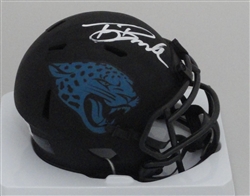 TONY BOSELLI SIGNED JAGUARS ECLIPSE SPEED MINI HELMET - BAS