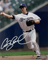 CRAIG COUNSELL SIGNED 8X10 BREWERS PHOTO #8