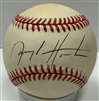 DARRYL HAMILTON (D) SIGNED OFFICIAL AMERICAN LEAGUE BASEBALL - BREWERS - JSA