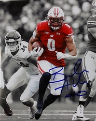 BRAELON ALLEN SIGNED 8X10 WI BADGERS PHOTO #3