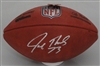 JOE THOMAS SIGNED AUTHENTIC WILSON NFL FOOTBALL - BROWNS - JSA