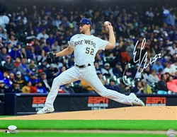 ERIC LAUER SIGNED 16X20 BREWERS PHOTO #3 - JSA