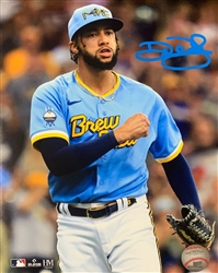 DEVIN WILLIAMS SIGNED BREWERS  8X10 PHOTO #14
