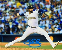 DEVIN WILLIAMS SIGNED BREWERS  8X10 ALL STAR PHOTO #15
