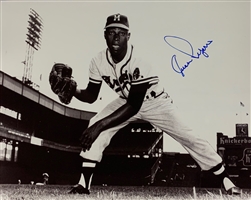 JUAN PIZZARO SIGNED MILW BRAVES 8X10 PHOTO #2