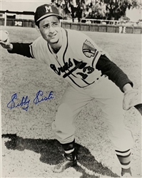 SIBBY SISTI SIGNED MILW BRAVES 8X10 PHOTO #1