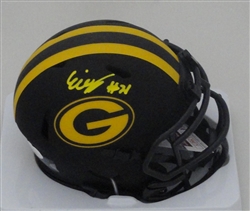 ERIC STOKES SIGNED PACKERS ECLIPSE SPEED MINI HELMET - JSA