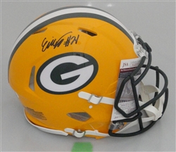 ERIC STOKES SIGNED FULL SIZE PACKERS AUTHENTIC SPEED HELMET - JSA