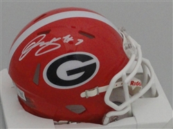 QUAY WALKER SIGNED GEORGIA BULLDOGS SPEED MINI HELMET - BAS