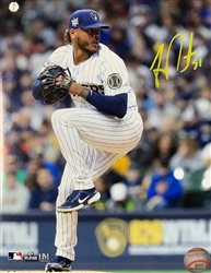 FREDDY PERALTA SIGNED 8X10 BREWERS PHOTO #9