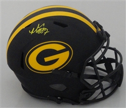 ROMEO DOUBS SIGNED FULL SIZE PACKERS ECLIPSE REPLICA SPEED HELMET - BAS