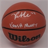 KHRIS MIDDLETON SIGNED FULL SIZE WILSON REPLICA BASKETBALL W/ KHASH MONEY - BUCKS - JSA