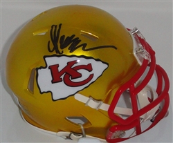 MARCUS ALLEN SIGNED RIDDELL CHIEFS FLASH SPEED MINI HELMET - BAS