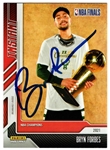 BRYN FORBES SIGNED 2022 PANINI INSTANT NBA FINALS CHAMPIONSHIP CARD #8