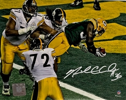 NICK COLLINS SIGNED 8X10 PACKERS PHOTO #9