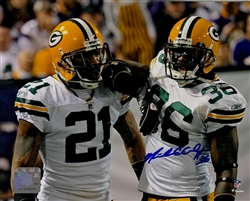 NICK COLLINS SIGNED 8X10 PACKERS PHOTO #7