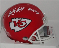 BOBBY BELL SIGNED KC CHIEFS VSR4 MINI HELMET W/ HOF - JSA