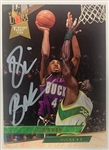 VIN BAKER SIGNED 1993-94 FLEER ULTRA BUCKS ROOKIE CARD #282