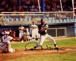 GREG VAUGHN SIGNED 8X10 MIAMI HURRICANES PHOTO #1 - BREWERS