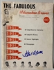 HANK AARON (d) SIGNED 1959 THE FABULOUS MILWAUKEE BRAVES PROGRAM MAGAZINE - JSA