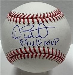 DAVE STEWART SIGNED OFFICIAL MLB BASEBALL W/ 89 WS MVP - ATHLETICS - JSA