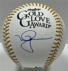 MARK MCGWIRE SIGNED OFFICIAL MLB GOLD GLOVE LOGO BASEBALL - CARDINALS - JSA