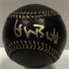 GEORGE BRETT SIGNED OFFICIAL MLB BLACK BASEBALL - ROYALS - JSA