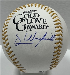DAVE WINFIELD SIGNED OFFICIAL MLB GOLD GLOVE LOGO BASEBALL - PADRES - JSA