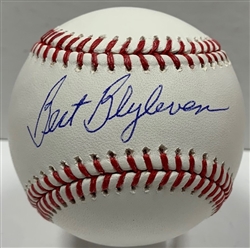 BERT BLYLEVEN SIGNED OFFICIAL MLB BASEBALL - TWINS - JSA