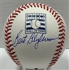 BERT BLYLEVEN SIGNED OFFICIAL MLB HALL OF FAME LOGO BASEBALL - TWINS - JSA