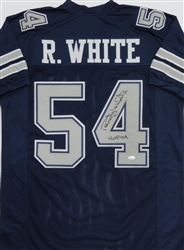 RANDY WHITE SIGNED CUSTOM REPLICA COWBOYS JERSEY - JSA