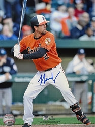 JJ HARDY SIGNED 8X10 ORIOLES PHOTO #1