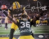 CLAY MATTHEWS & NICK COLLINS DUAL SIGNED 8X10 PACKERS PHOTO #2 - JSA