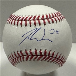 JOEY WIEMER SIGNED OFFICIAL MLB BASEBALL - BREWERS - JSA