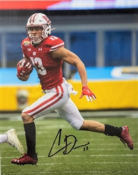 CHIMERE DIKE SIGNED WI BADGERS 8X10 PHOTO #2