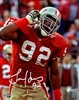 TIM HARRIS SIGNED SF 49ERS 8X10 PHOTO #1